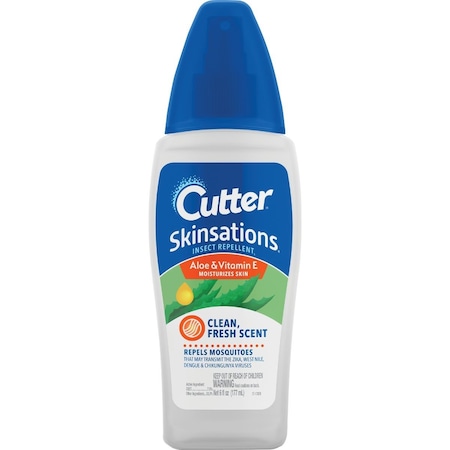 Cutter Skinsations 6 Oz. Insect Repellent Pump Spray HG-54010